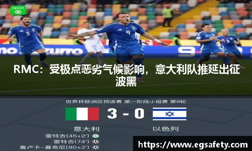 RMC：受极点恶劣气候影响，意大利队推延出征波黑